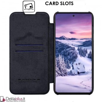 Odinis Nillkin qin serijos dėklas - juodas (GALAXY NOTE 10 LITE)